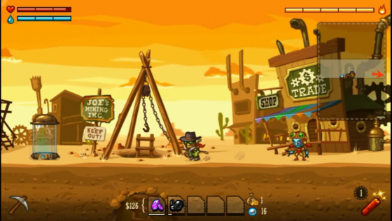 SteamWorld Dig: A Fistful Of Dirt Screenshot 32 (PlayStation Vita)