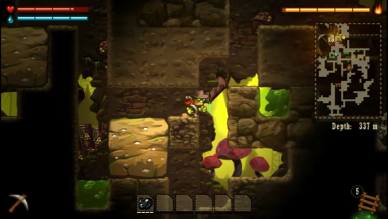 SteamWorld Dig: A Fistful Of Dirt Screenshot 49 (PlayStation Vita)