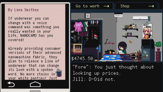 VA-11 Hall-A Screenshot 22 (PlayStation Vita)