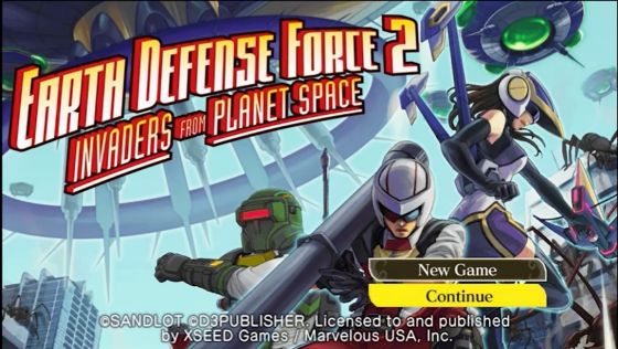 Earth Defense Force 2 Invaders From Planet Space