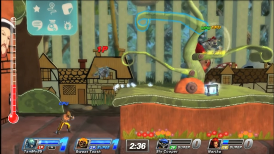 Playstation All Stars Battle Royale Screenshot 9 (PlayStation Vita)