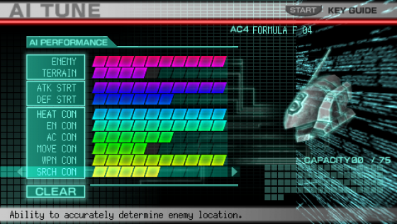 Armored Core: Formula Front - Extreme Battle Screenshot 15 (PlayStation Portable)