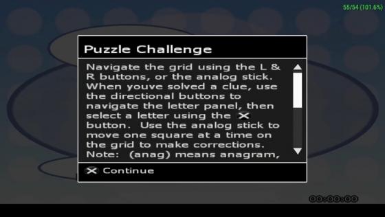 Puzzle Challenge: Crosswords And More! Screenshot 13 (PlayStation Portable)