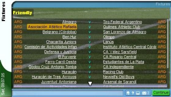 Championship Manager Screenshot 5 (PlayStation Portable)