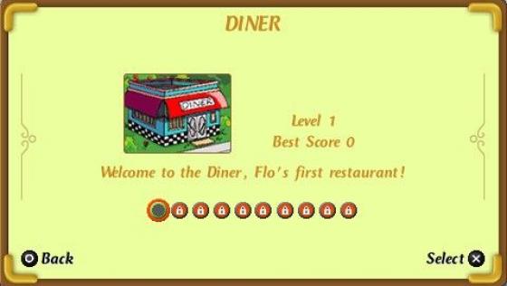 Diner Dash: Sizzle & Serve Screenshot 7 (PlayStation Portable)