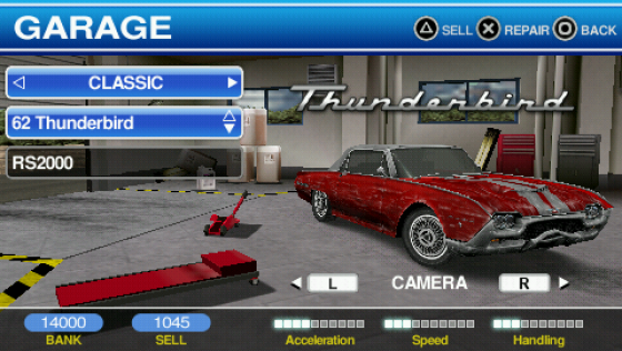 Ford Bold Moves Street Racing Screenshot 10 (PlayStation Portable)