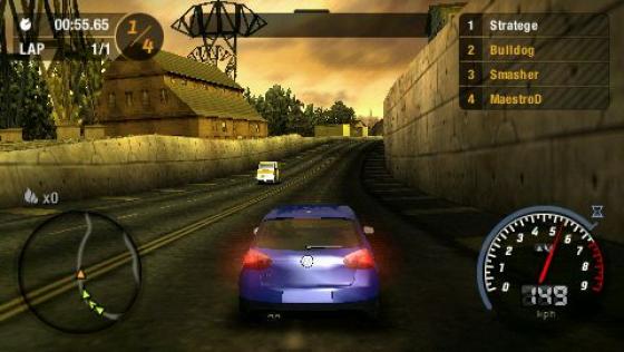 Need For Speed: Most Wanted 5-1-0 Screenshot 8 (PlayStation Portable)