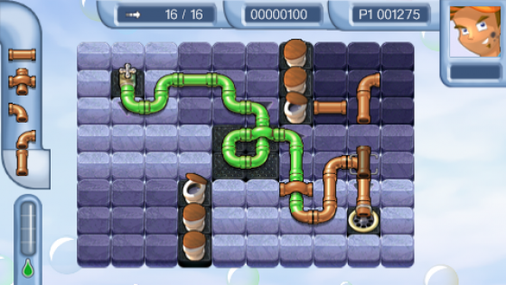 Pipe Mania Screenshot 6 (PlayStation Portable)