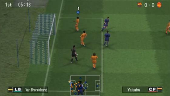 Winning Eleven: Pro Evolution Soccer 2007 Screenshot 5 (PlayStation Portable)