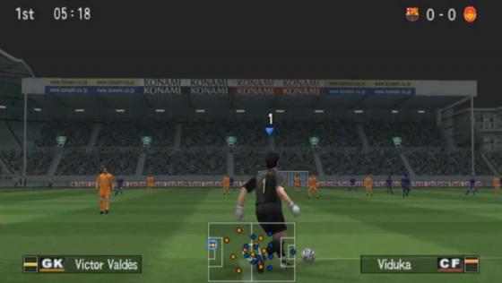 Winning Eleven: Pro Evolution Soccer 2007 Screenshot 14 (PlayStation Portable)