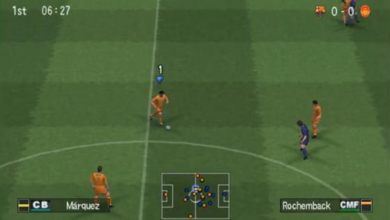 Winning Eleven: Pro Evolution Soccer 2007 Screenshot 16 (PlayStation Portable)