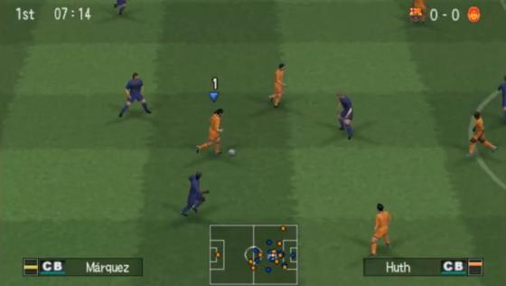 Winning Eleven: Pro Evolution Soccer 2007 Screenshot 17 (PlayStation Portable)