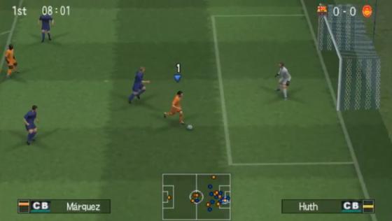 Winning Eleven: Pro Evolution Soccer 2007 Screenshot 18 (PlayStation Portable)