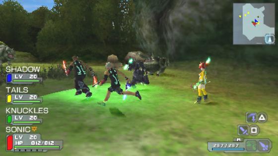 Phantasy Star Portable Screenshot 1 (PlayStation Portable)