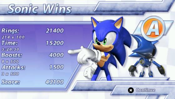 Sonic Rivals Screenshot 7 (PlayStation Portable)