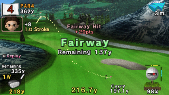 Hot Shots Golf: Open Tee Screenshot 7 (PlayStation Portable)