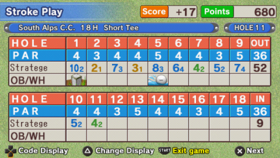 Hot Shots Golf: Open Tee Screenshot 9 (PlayStation Portable)