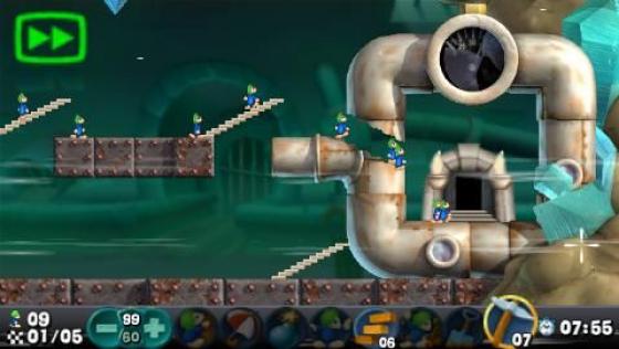 Lemmings Screenshot 10 (PlayStation Portable)