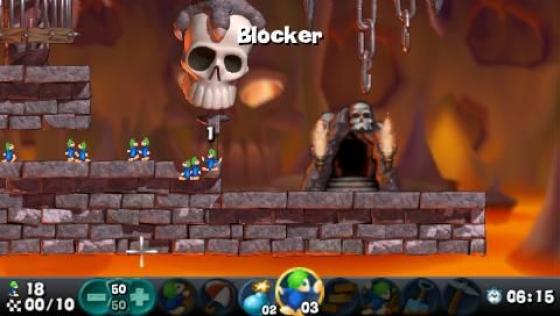 Lemmings Screenshot 14 (PlayStation Portable)