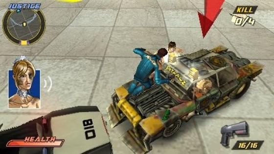 Pursuit Force: Extreme Justice Screenshot 7 (PlayStation Portable)