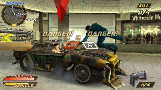 Pursuit Force: Extreme Justice Screenshot 8 (PlayStation Portable)