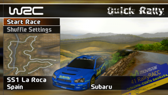 W2C Fia World Rally Championship Screenshot 10 (PlayStation Portable)