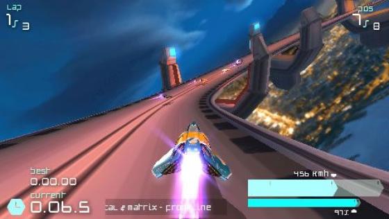 WipEout Pulse Screenshot 7 (PlayStation Portable)