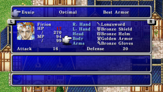 Final Fantasy II Screenshot 25 (PlayStation Portable)