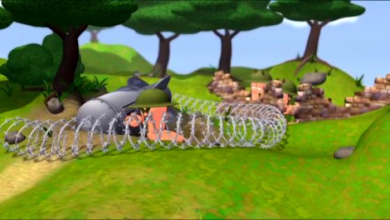 Worms: Open Warfare Screenshot 10 (PlayStation Portable)