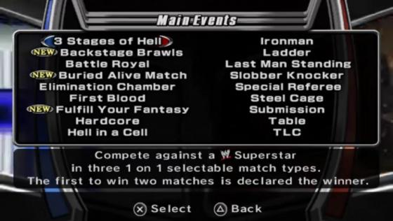 WWE SmackDown Vs. Raw 2006 Screenshot 27 (PlayStation Portable)