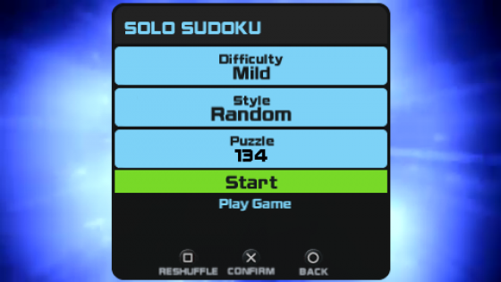 Go! Sudoku Screenshot 6 (PlayStation Portable)