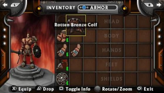 Untold Legends: The Warrior's Code Screenshot 28 (PlayStation Portable)