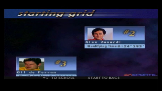 Andretti Racing Screenshot 24 (Sega Saturn (EU Version))