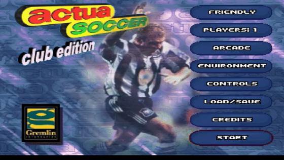 Actua Soccer: Club Edition Screenshot 34 (Sega Saturn (US Version))