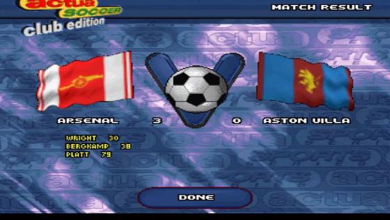 Actua Soccer: Club Edition Screenshot 58 (Sega Saturn (JP Version))