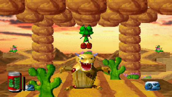 Bug! Screenshot 1 (Sega Saturn (US Version))