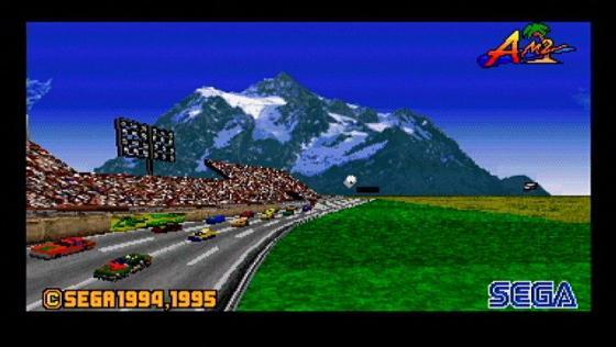 Daytona USA Screenshot 2 (Sega Saturn (EU Version))