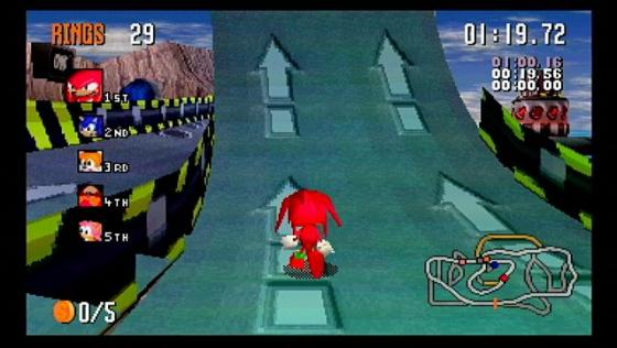 Sonic R Screenshot 7 (Sega Saturn (EU Version))