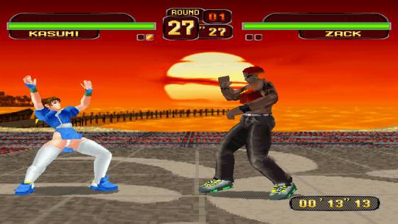 Dead Or Alive Screenshot 7 (Sega Saturn (JP Version))