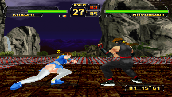 Dead Or Alive Screenshot 12 (Sega Saturn (JP Version))