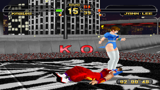 Dead Or Alive Screenshot 17 (Sega Saturn (JP Version))