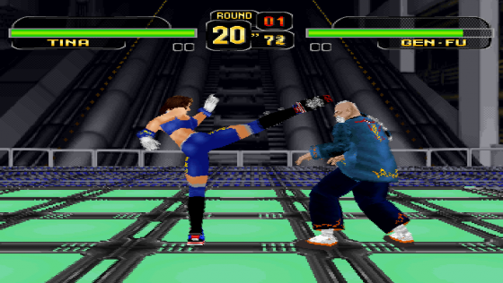 Dead Or Alive Screenshot 26 (Sega Saturn (JP Version))