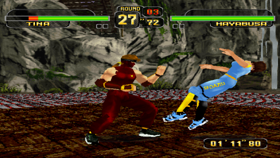 Dead Or Alive Screenshot 33 (Sega Saturn (JP Version))