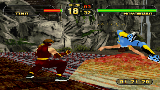 Dead Or Alive Screenshot 34 (Sega Saturn (JP Version))