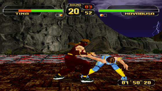 Dead Or Alive Screenshot 35 (Sega Saturn (JP Version))