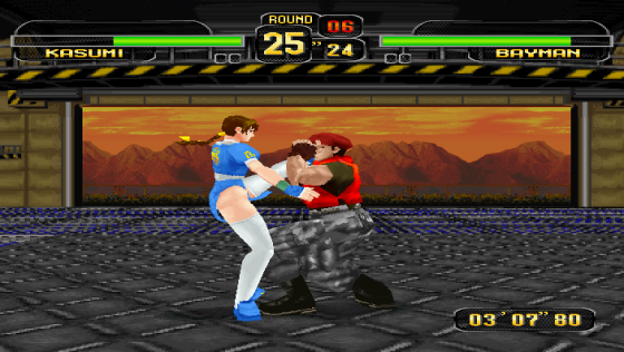 Dead Or Alive Screenshot 39 (Sega Saturn (JP Version))