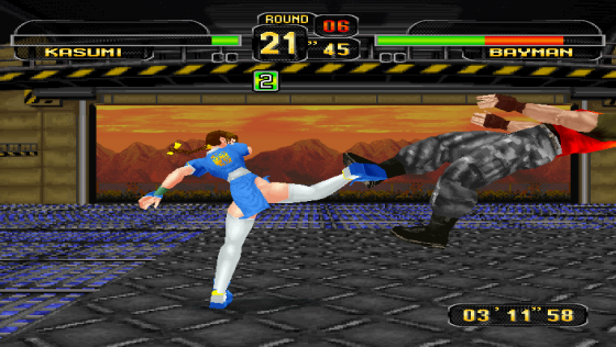 Dead Or Alive Screenshot 40 (Sega Saturn (JP Version))