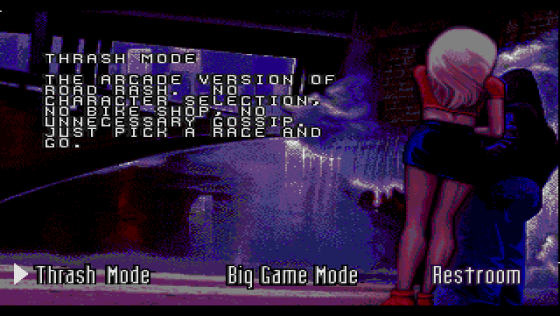 Road Rash Screenshot 2 (Sega CD (US Version))