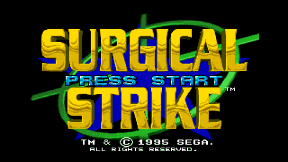 Surgical Strike Screenshot 0 (Sega CD (US Version))