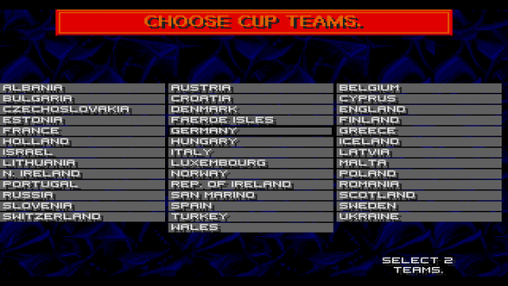 Championship Soccer '94 Screenshot 32 (Sega CD (US Version))